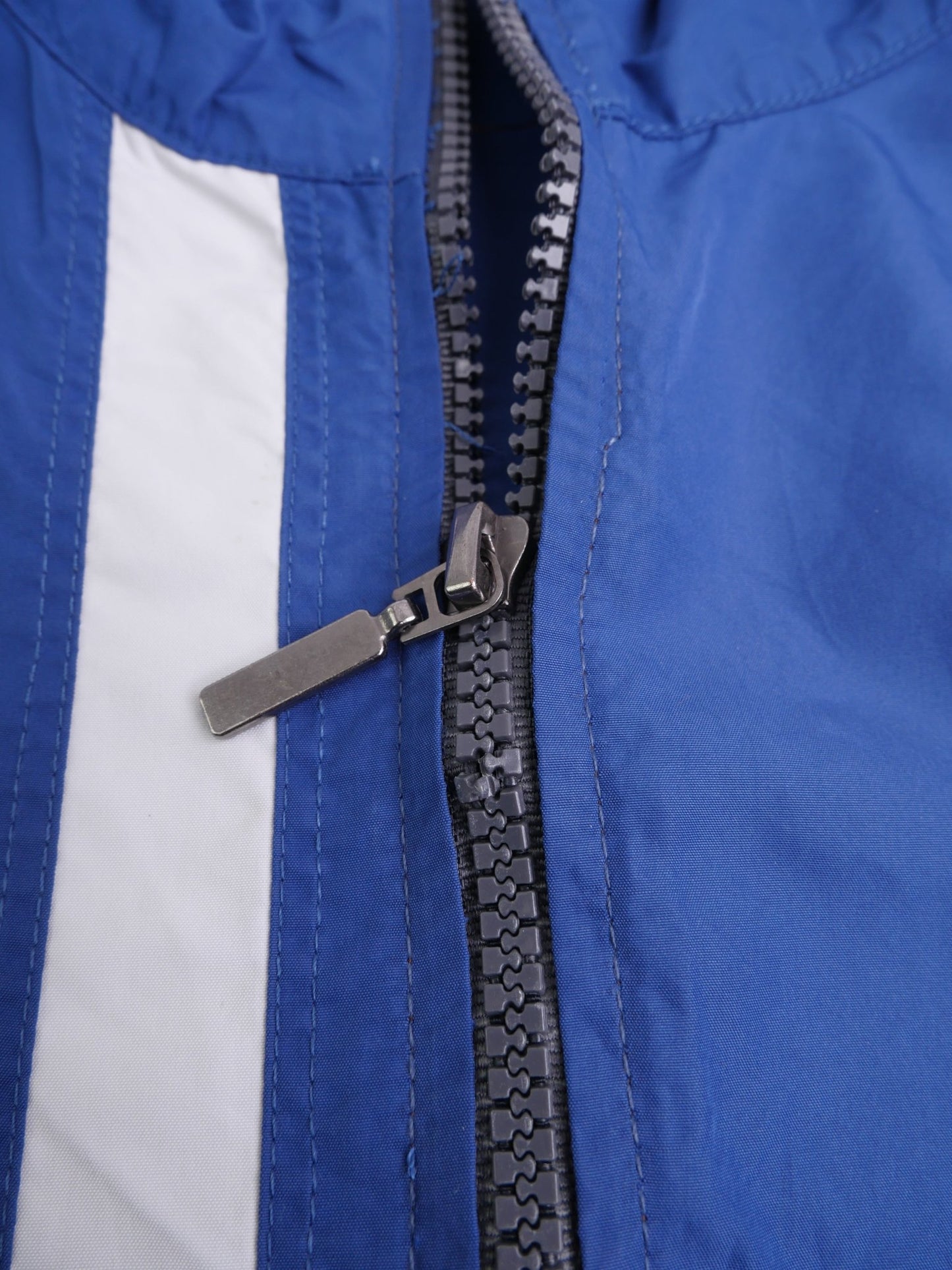 Nike embroidered Swoosh blue Track Jacke - Peeces