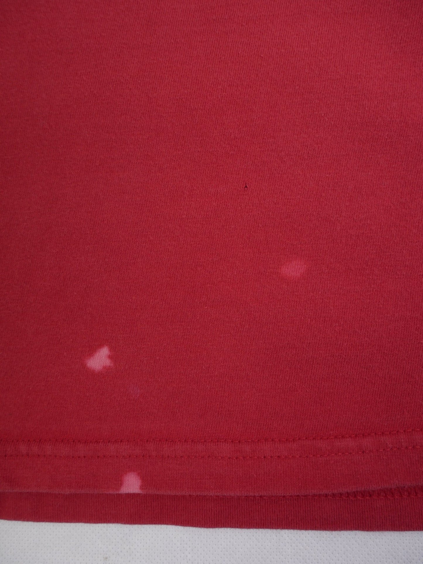 nike embroidered Swoosh red Shirt - Peeces