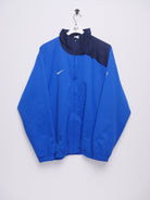 Nike embroidered Swoosh two toned Track Jacket - Peeces