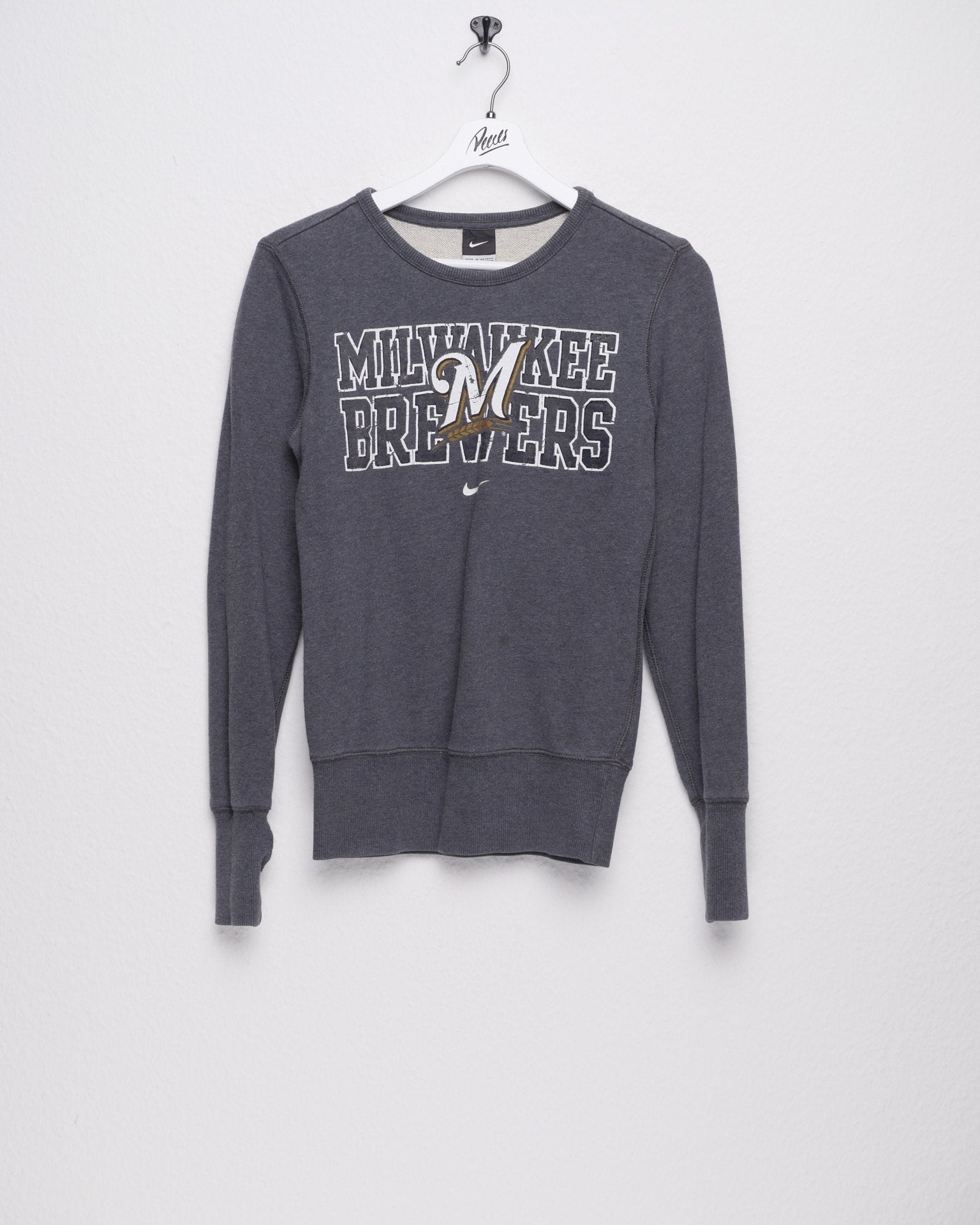 nike Milwawkee Brewers printed Spellout Sweater - Peeces