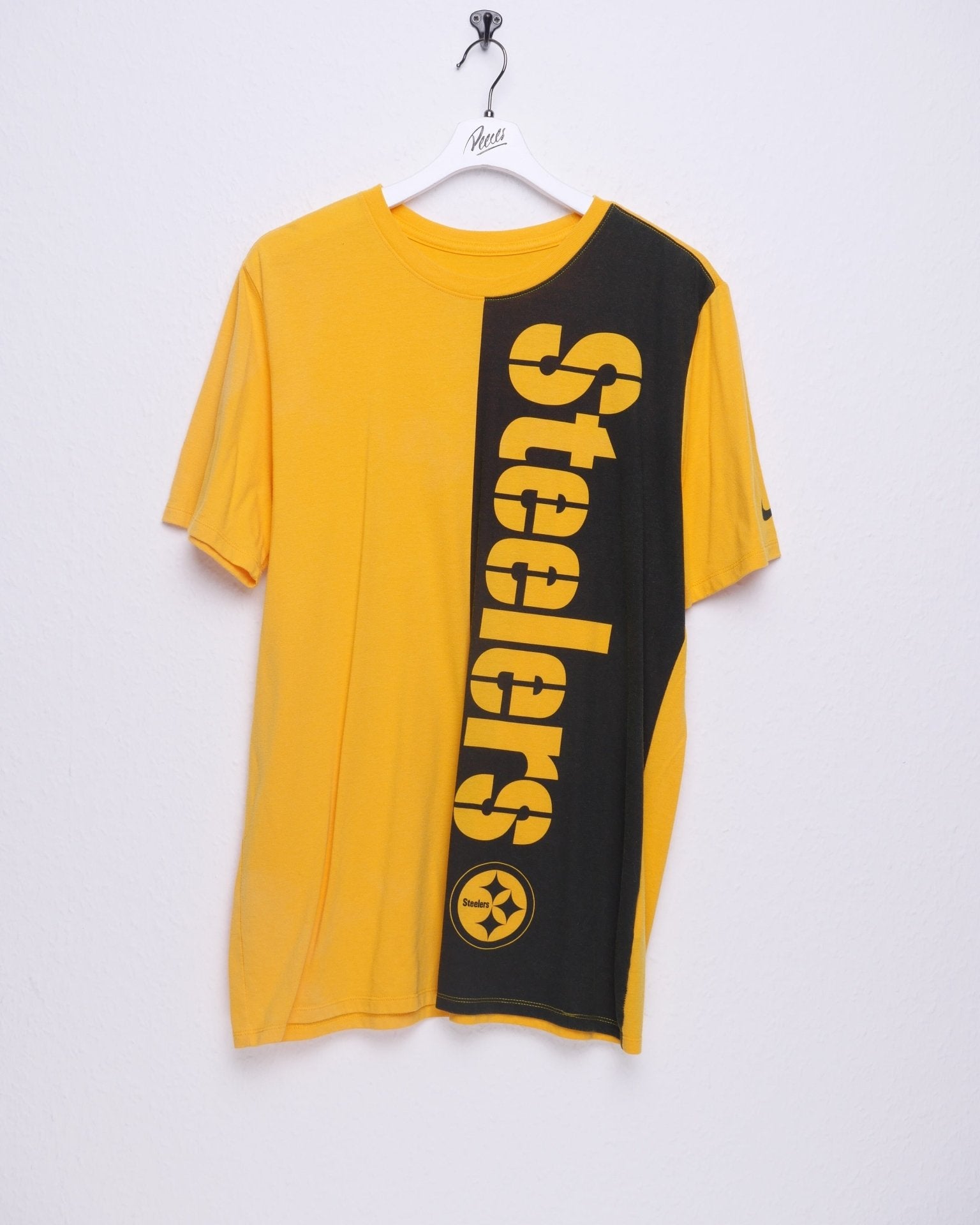 nike NFL Steelers printed Swoosh yellow Shirt - Peeces