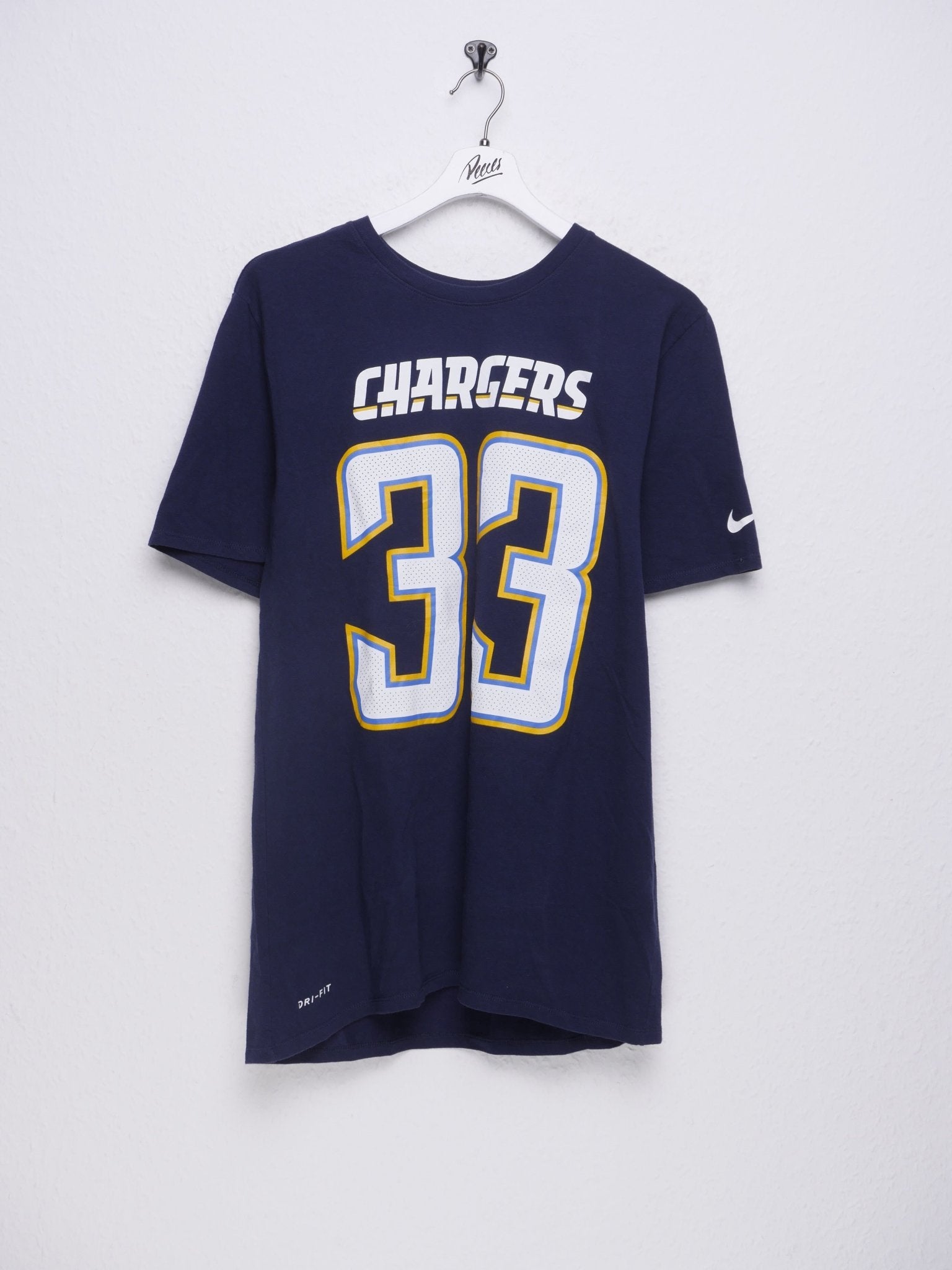Nike printed Chargers Graphic Vintage Shirt - Peeces