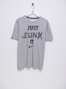Nike printed Just Dunk It Spellout Vintage Shirt - Peeces