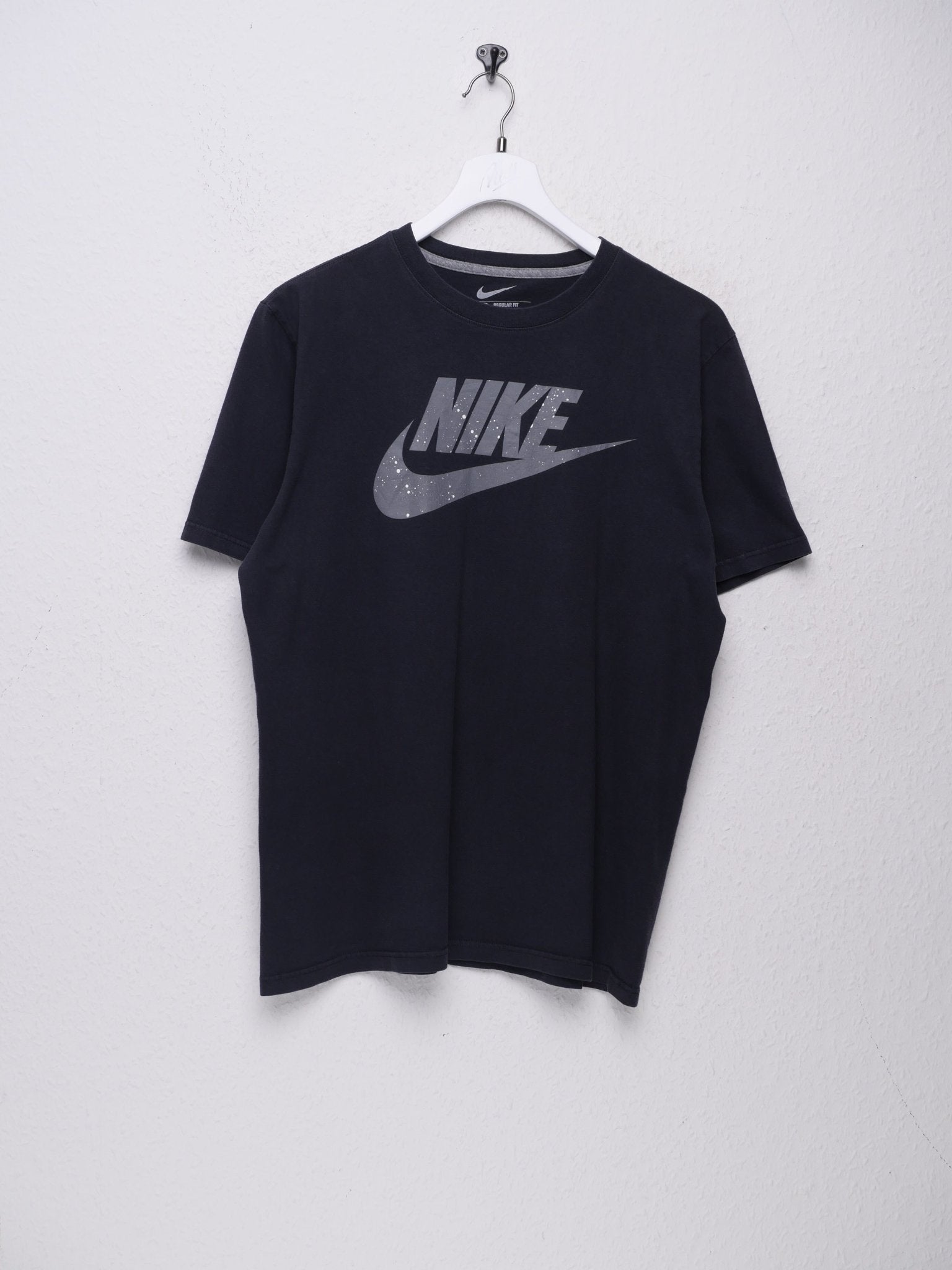 Nike printed Logo washed black Shirt - Peeces