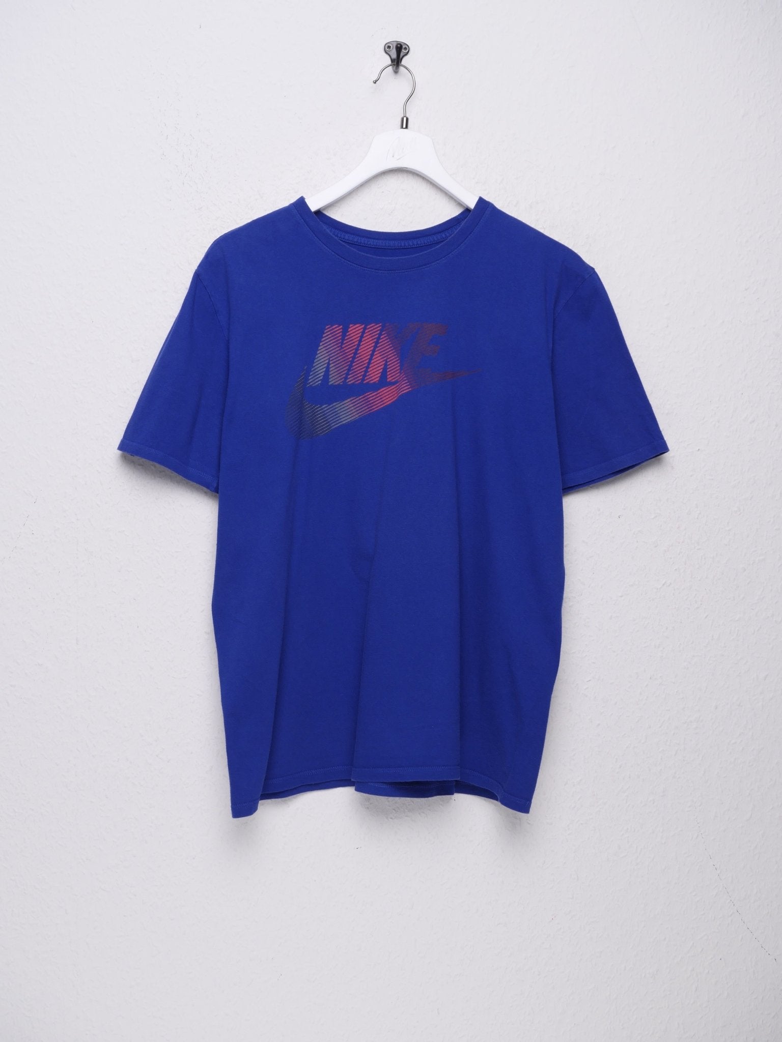 Nike printed Logo washed blue Shirt - Peeces