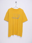 nike printed Logo yellow Shirt - Peeces