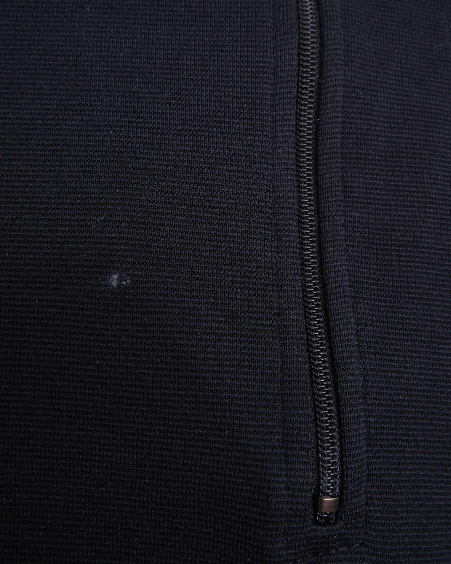 nike printed Swoosh black Half Zip Sweater - Peeces