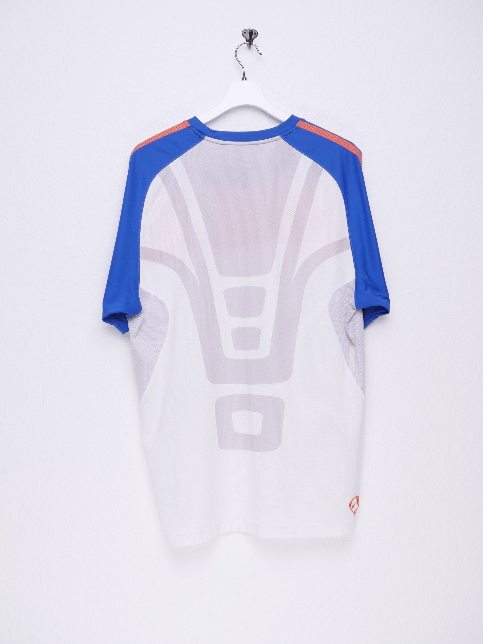 nike printed Swoosh 'KNVB' three toned Jersey Shirt - Peeces
