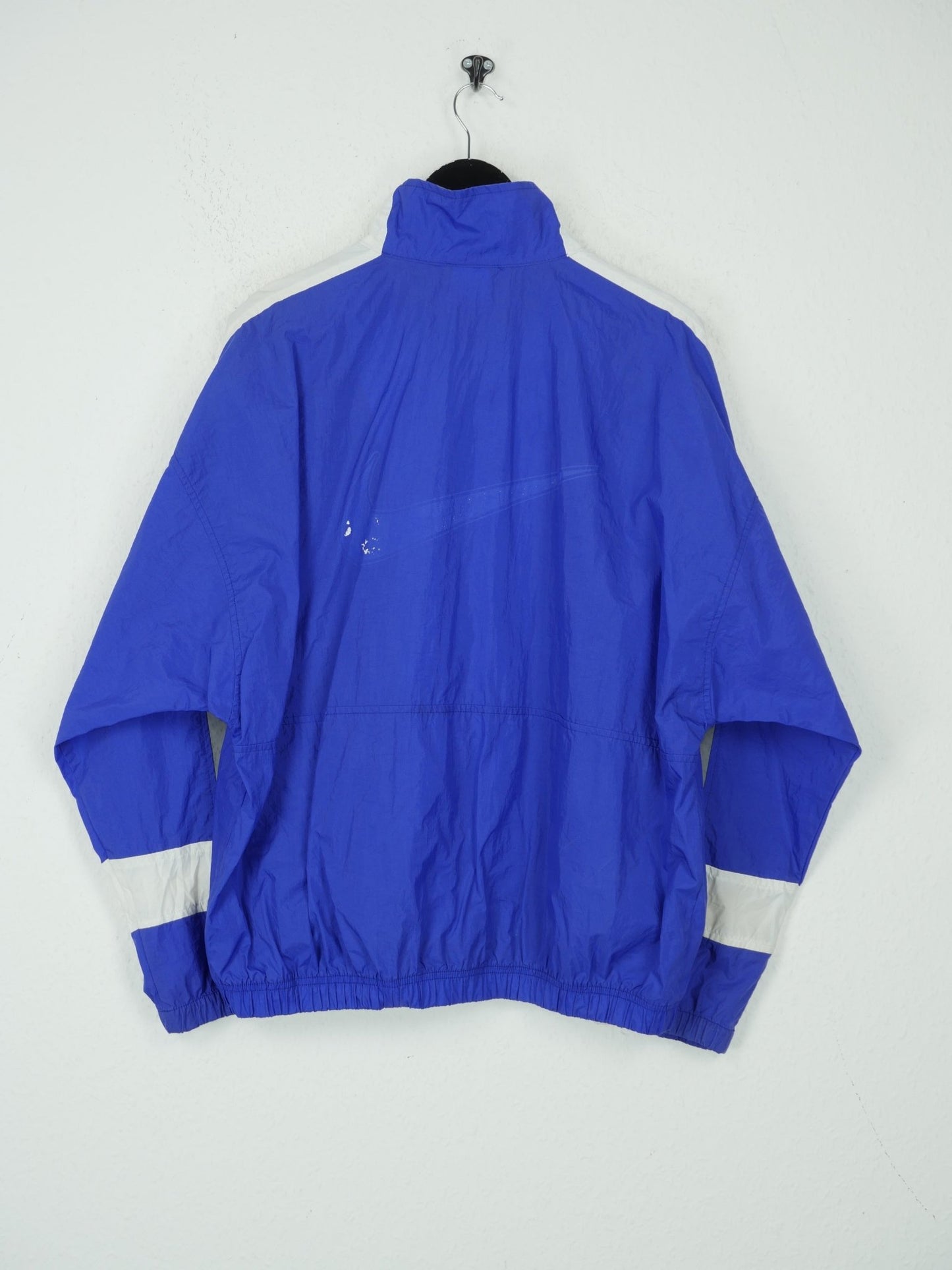 Nike Red Tag embroidered Swoosh blue Track Jacket - Peeces
