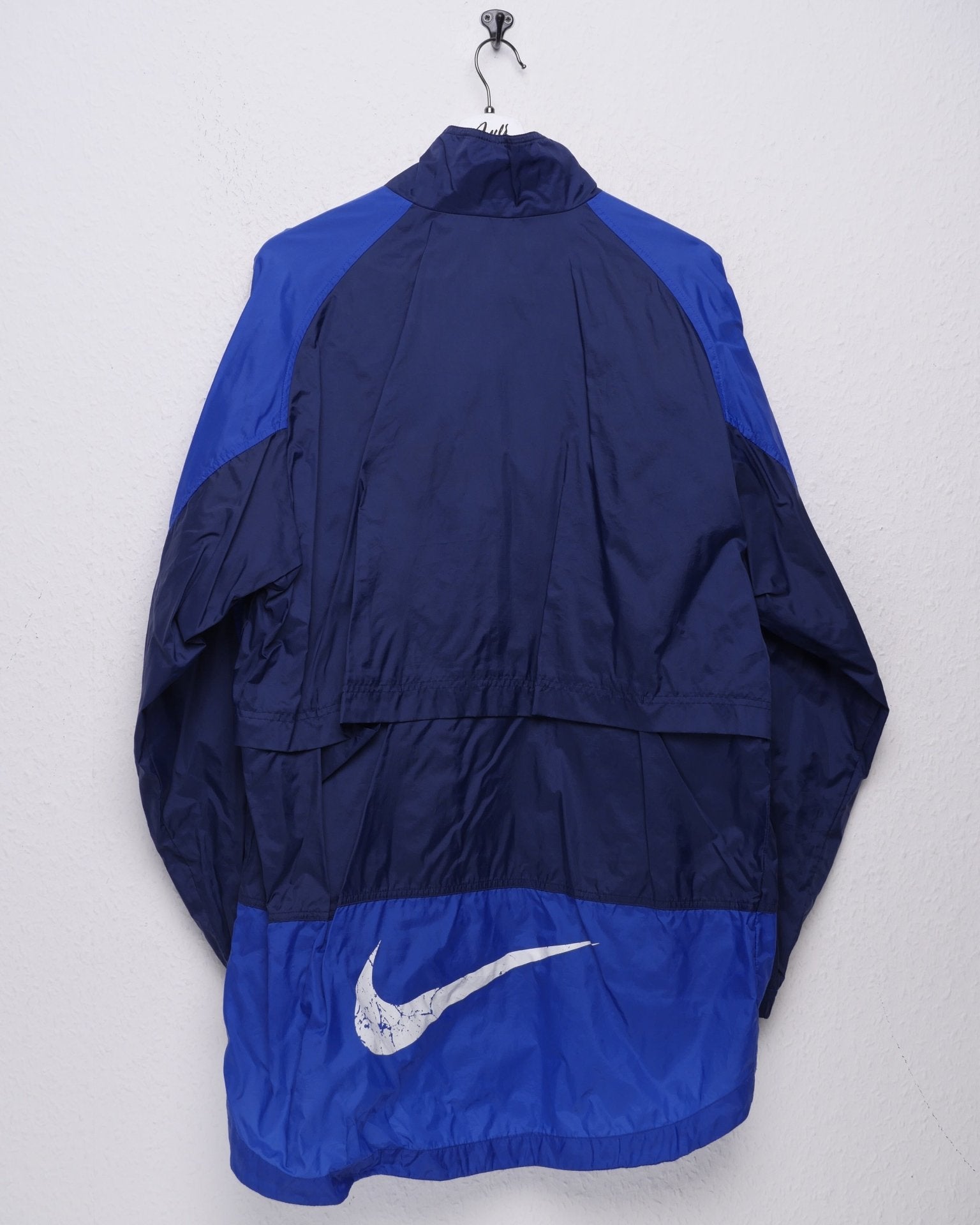 Nike Red Tag embroidered Swoosh two toned Track Jacket - Peeces