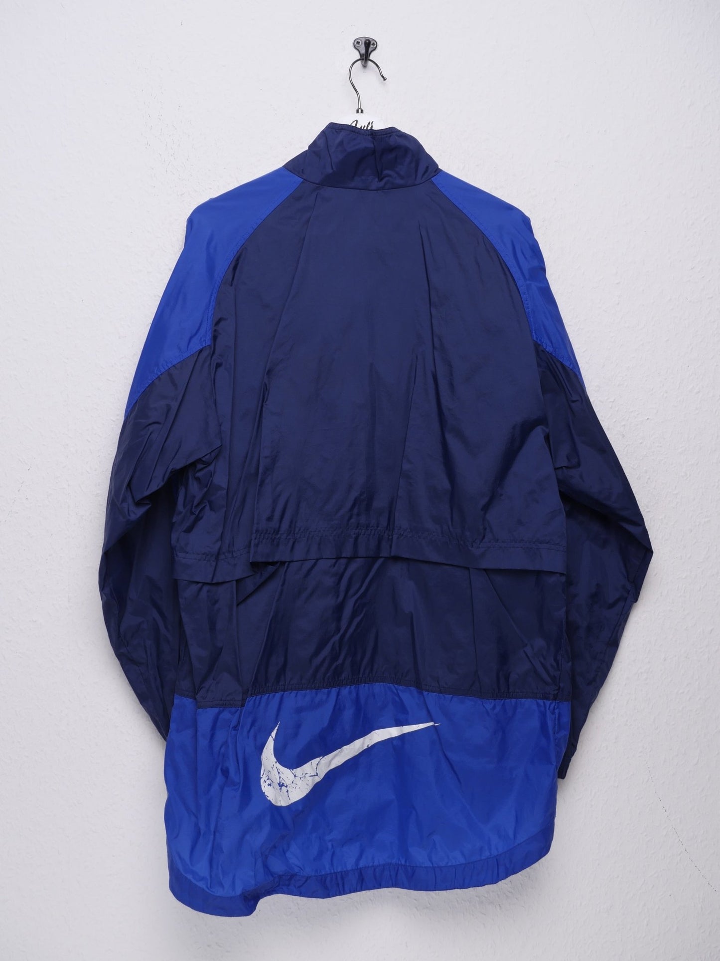 Nike Red Tag embroidered Swoosh two toned Track Jacket - Peeces