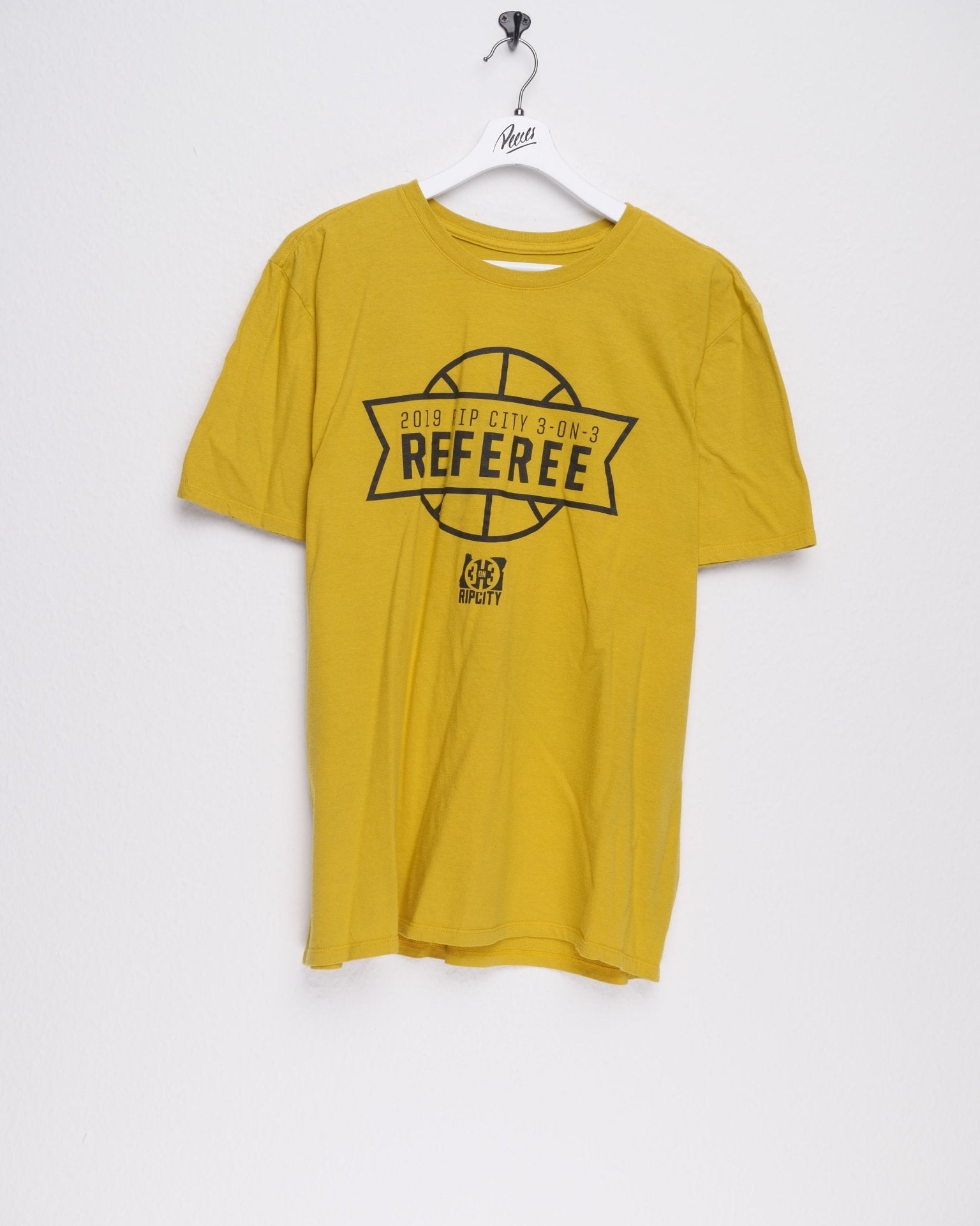 nike 'Rip City Referee' printed Graphic yellow Shirt - Peeces