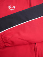 Nike Seine - Bord embroidered Swoosh red Track Jacke - Peeces