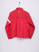 Nike Urano embroidered Logo red Track Jacket - Peeces