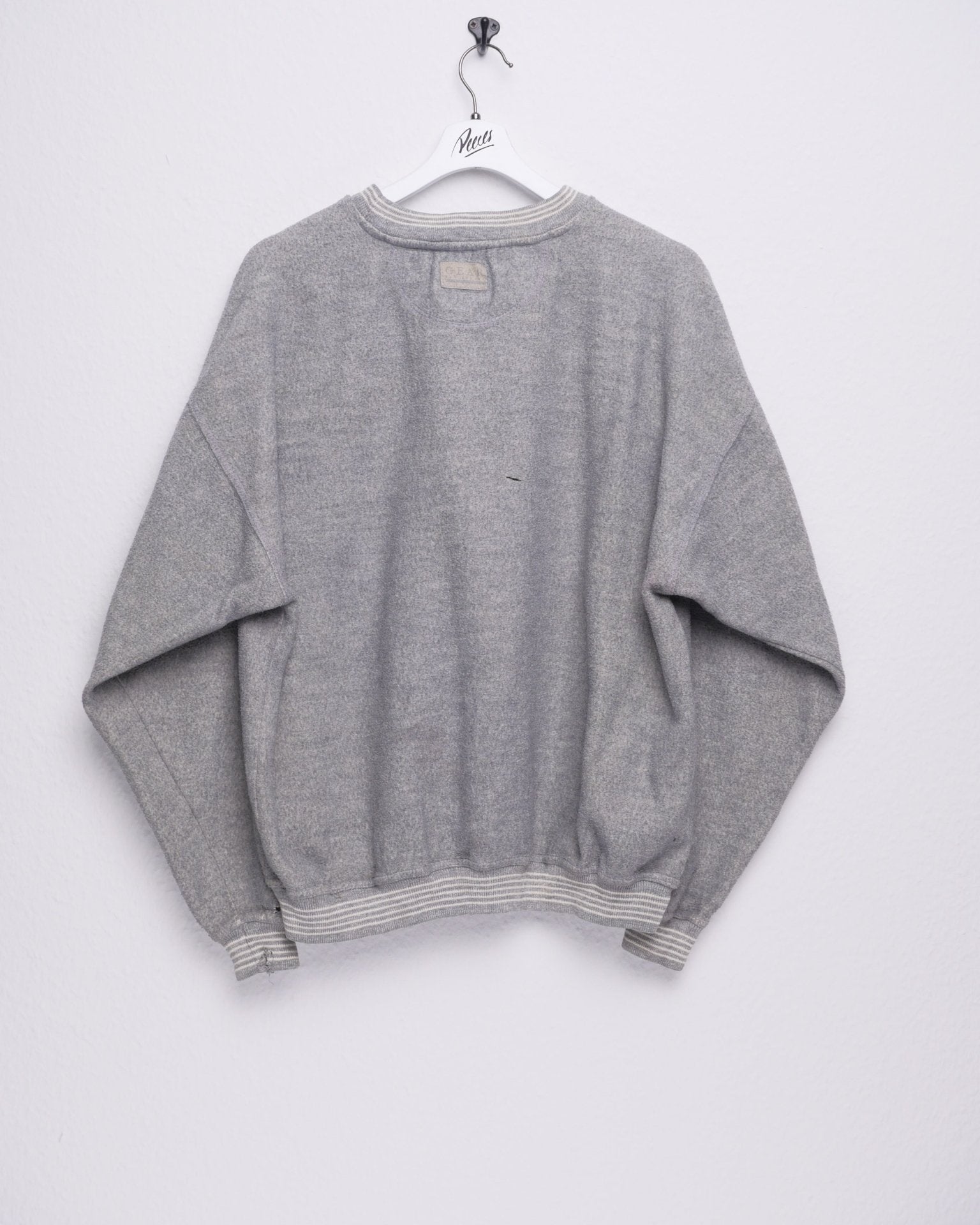 'Northwest Missouri State' printed Spellout grey Sweater - Peeces