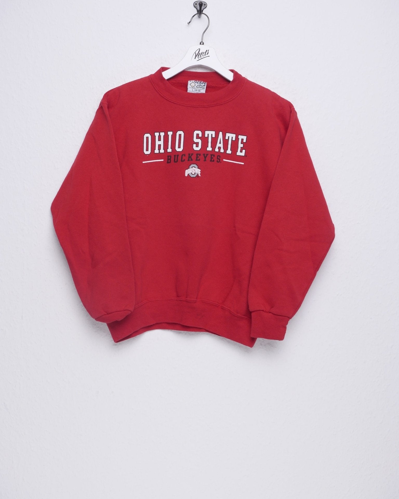 Ohio State Buckeyes printed Logo red Sweater - Peeces