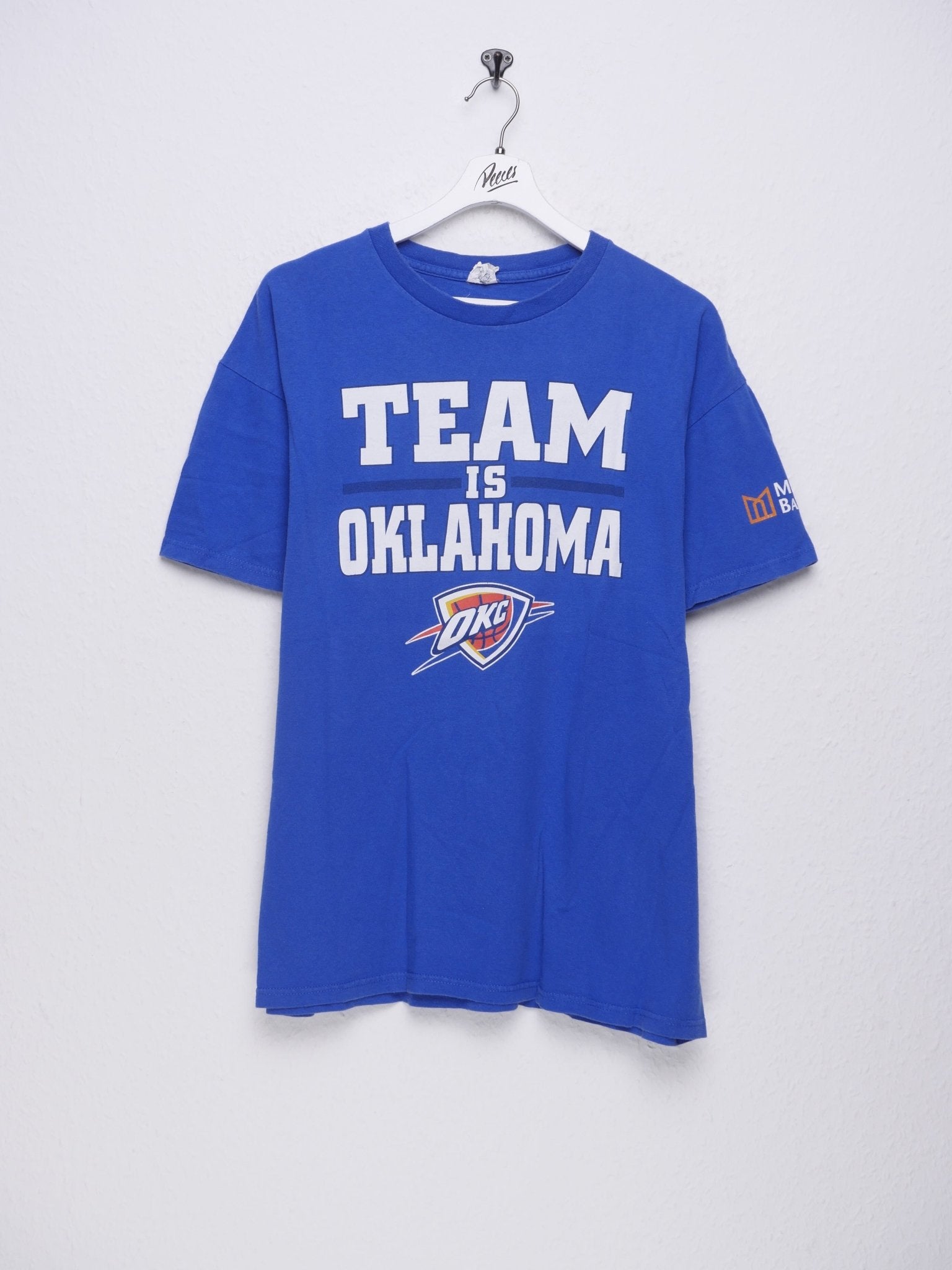 Oklahoma City Thunder printed Logo Shirt - Peeces