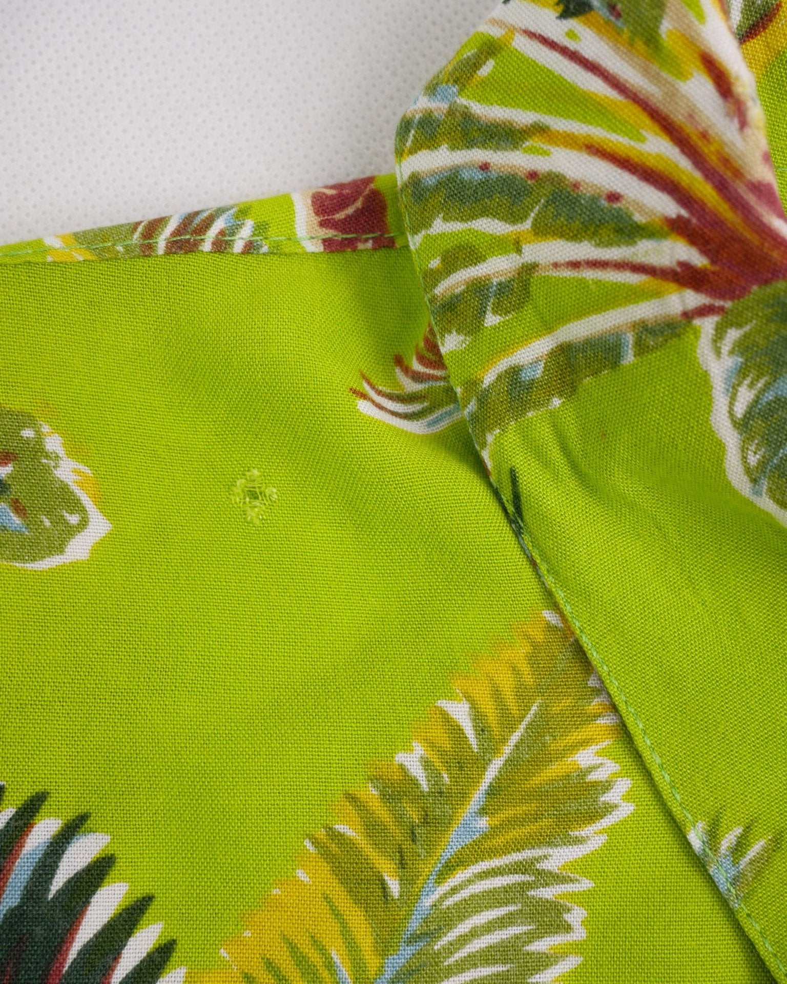 Palmtrees printed Graphic green S/S Hemd - Peeces