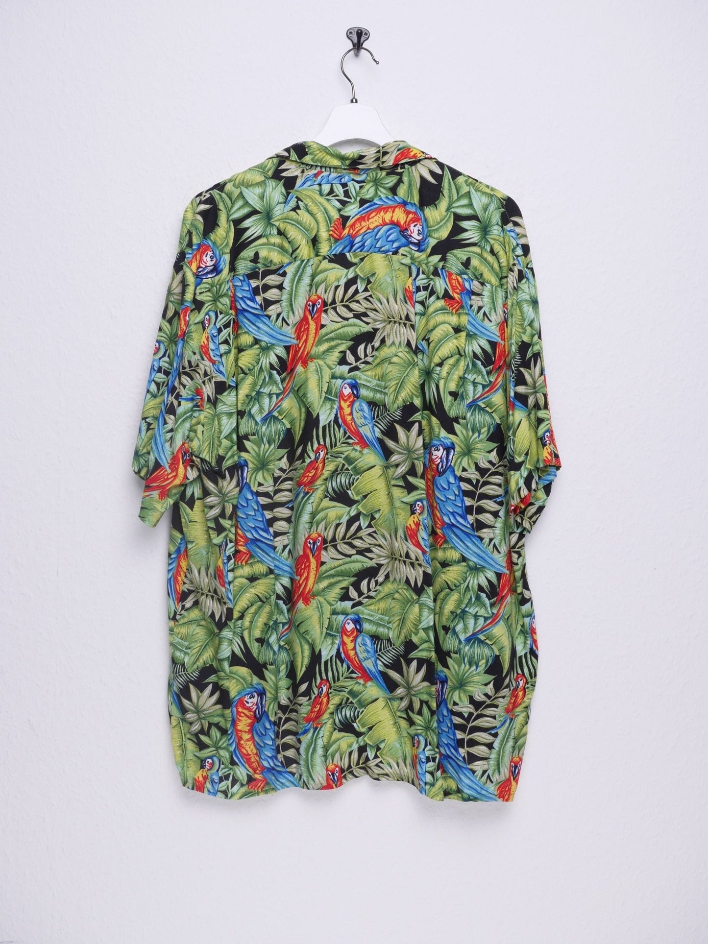 Parrot printed Graphic Vintage S/S Hemd - Peeces