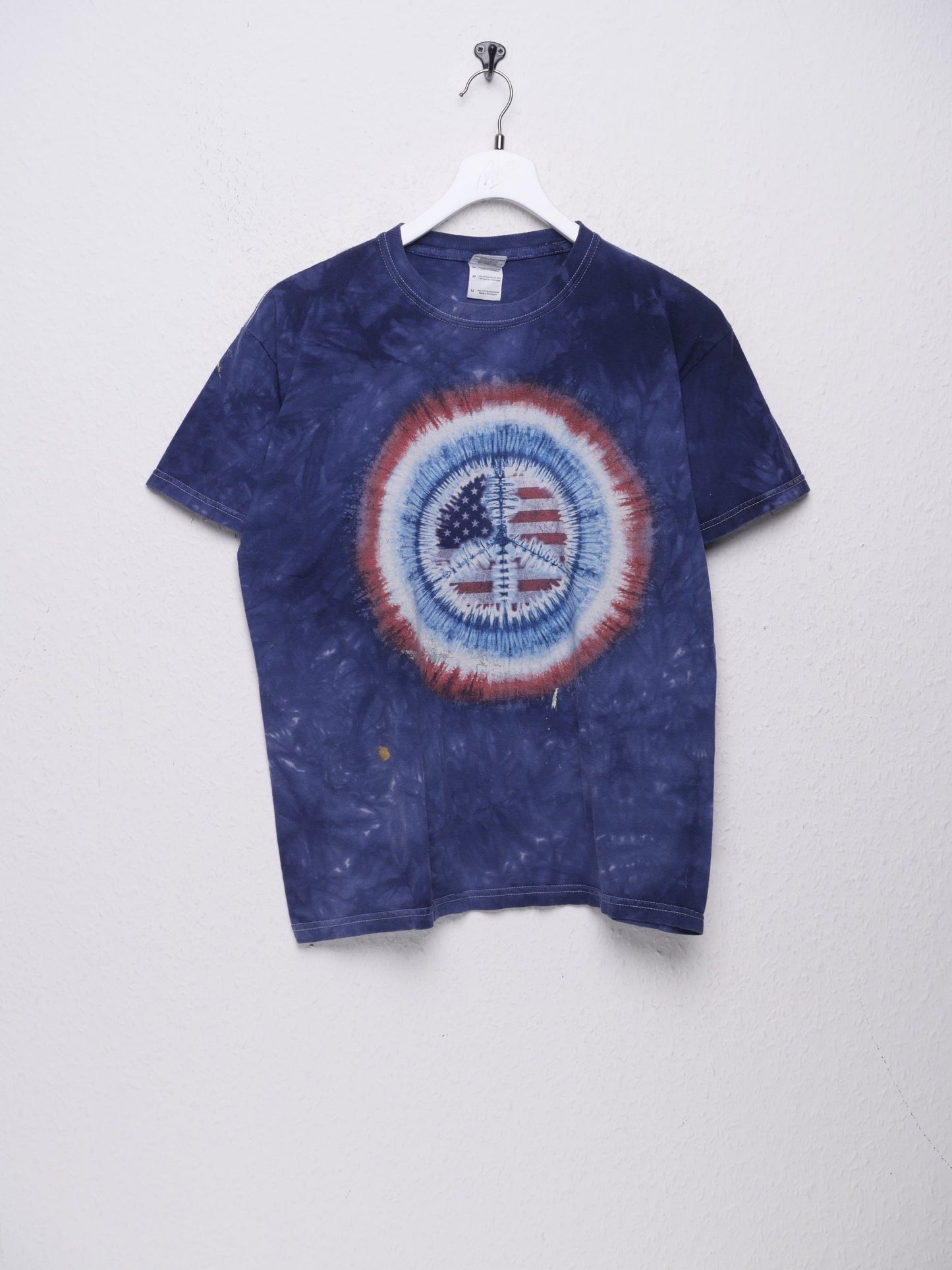 Peace America printed Tie Dye Shirt - Peeces
