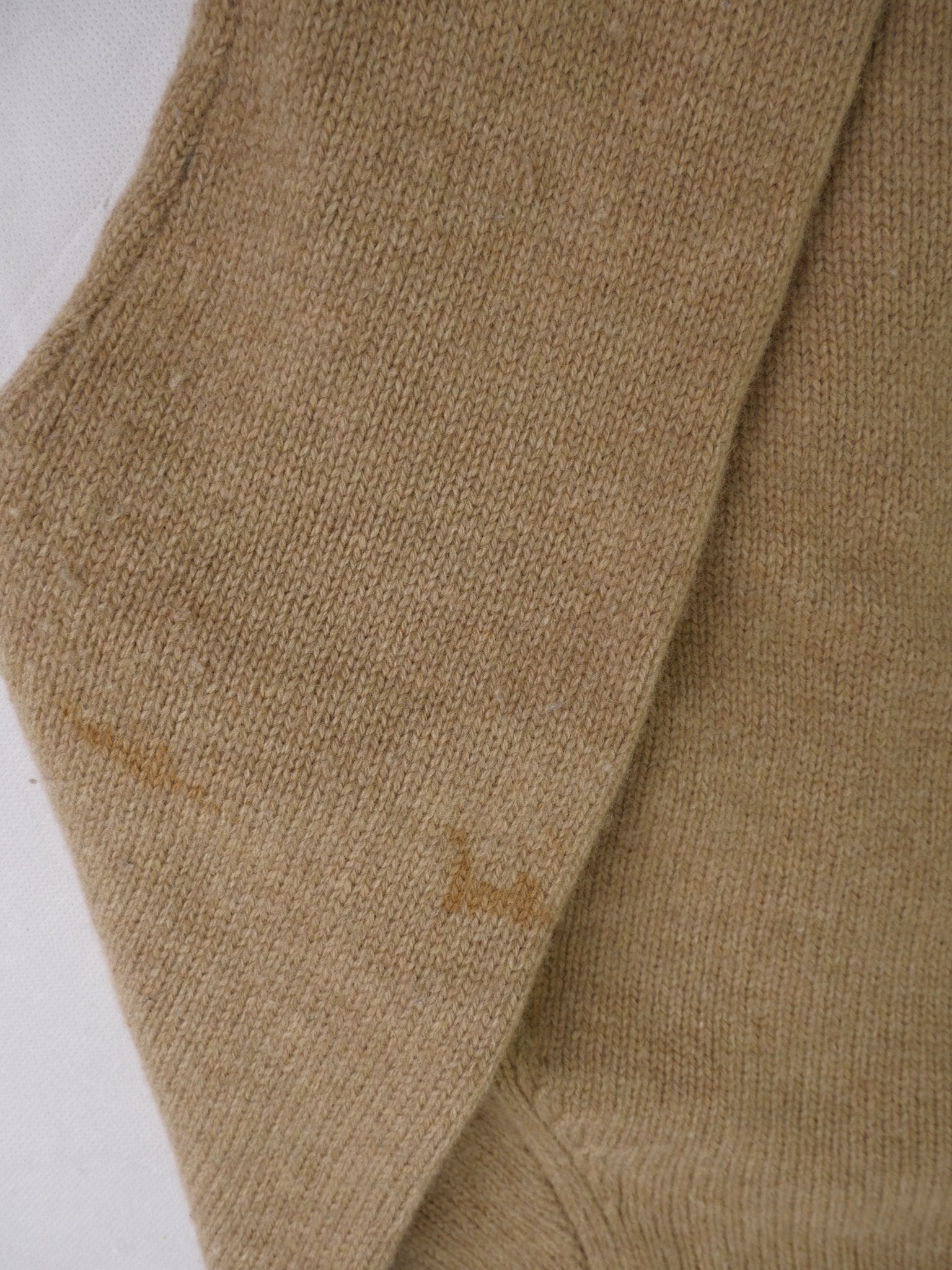Polo Ralph Lauren basic wool brown Half Zip Sweater - Peeces