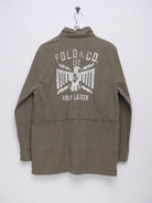 Polo Ralph Lauren embroidered Logo olive green Vintage Jacke - Peeces