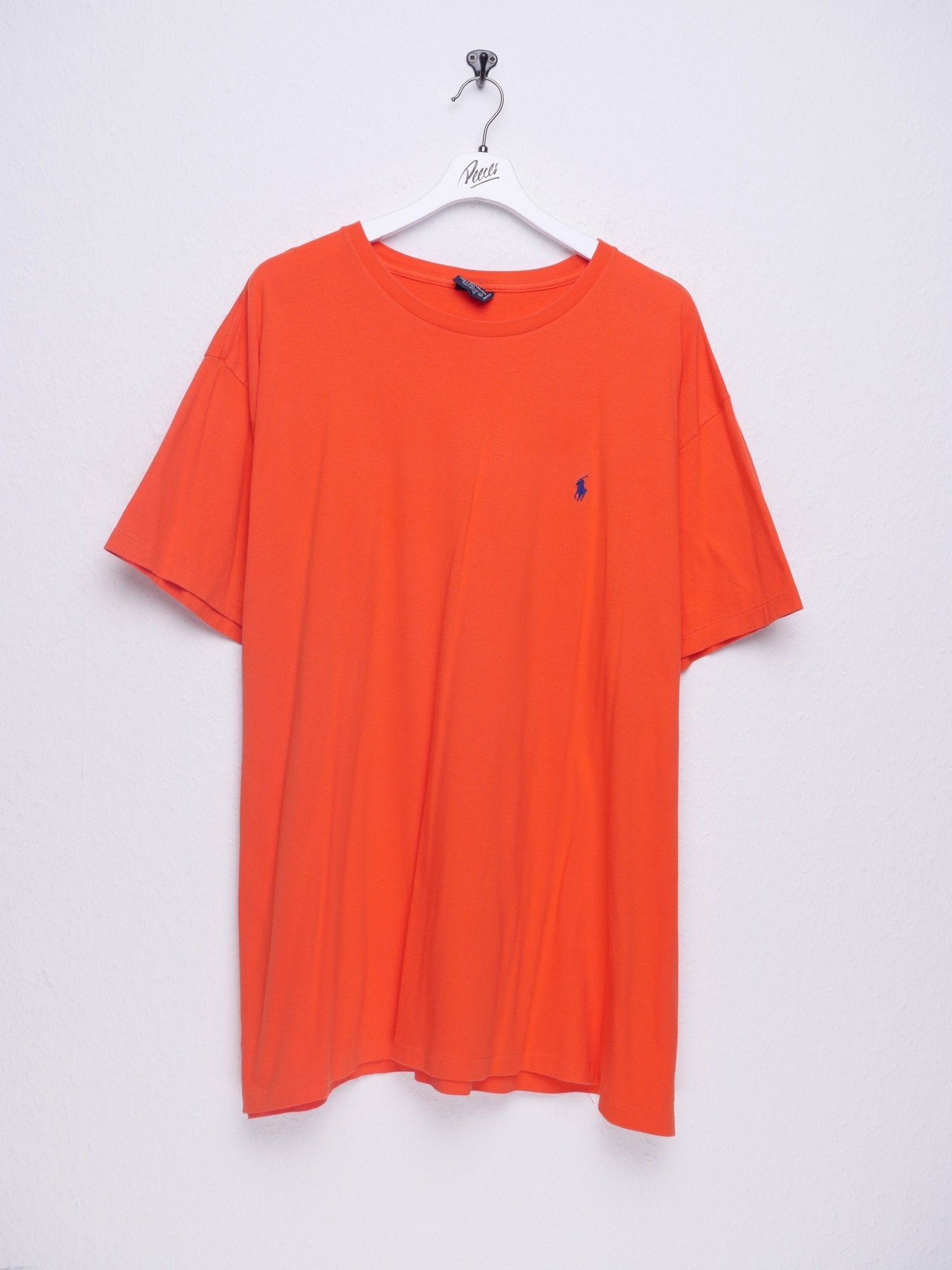 polo Ralph Lauren embroidered Logo orange Shirt - Peeces