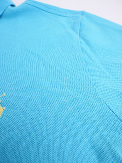 Polo Ralph Lauren embroidered Logo turquoise S/S Polo Shirt - Peeces