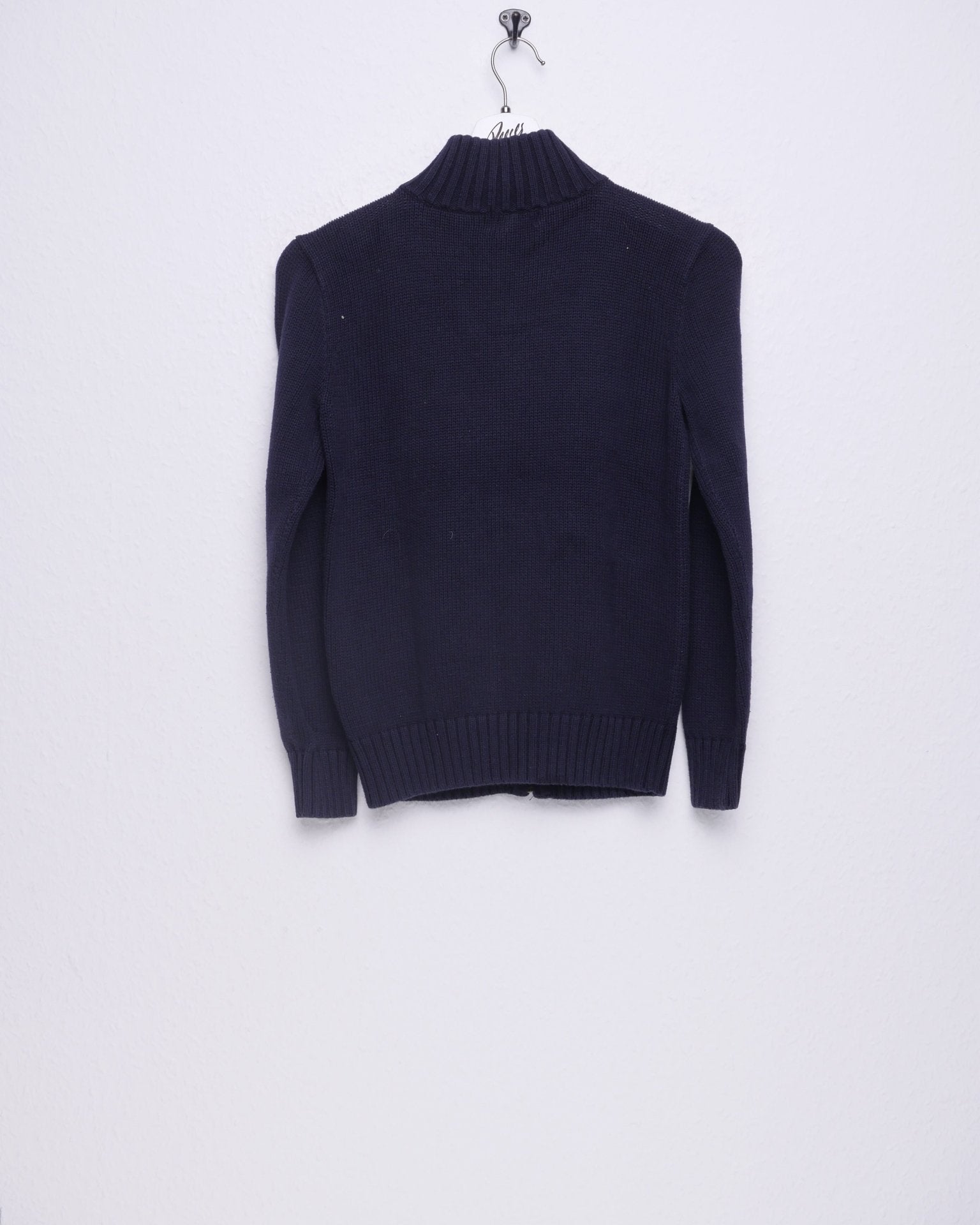 Polo Ralph Lauren embroidered Logo Vintage Zip Sweater - Peeces