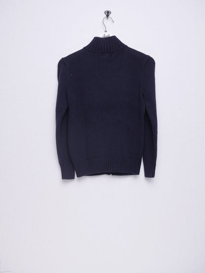 Polo Ralph Lauren embroidered Logo Vintage Zip Sweater - Peeces