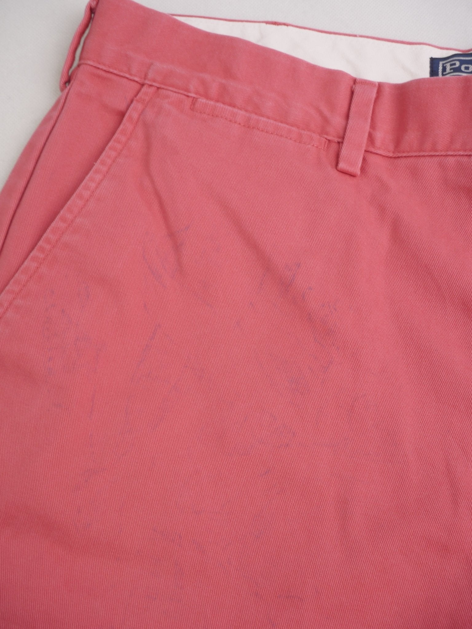 Polo Ralph Lauren embroidered Logo washed pink Short Hose - Peeces