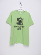 printed AHS green Shirt - Peeces