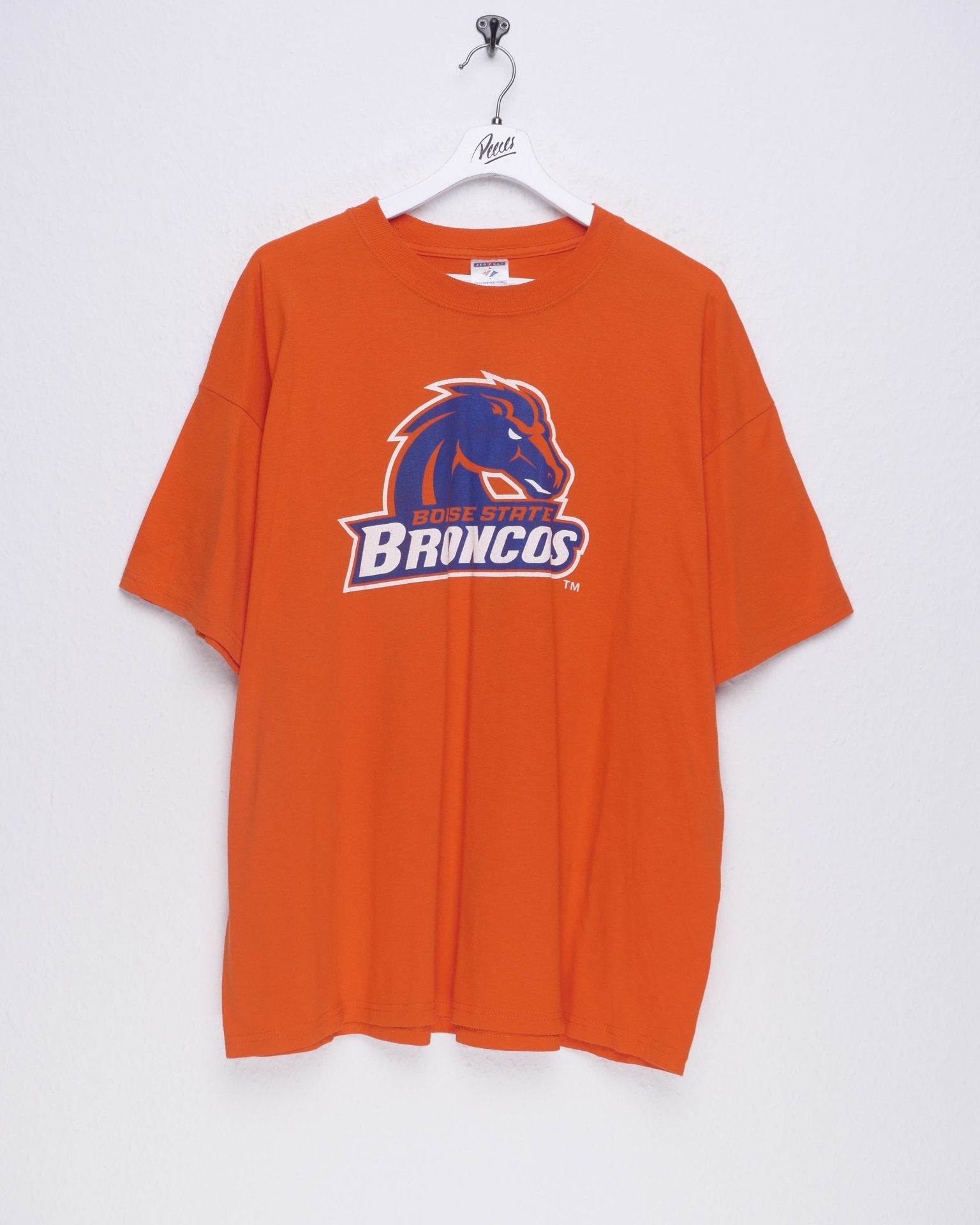 printed boise state broncos orange Shirt - Peeces