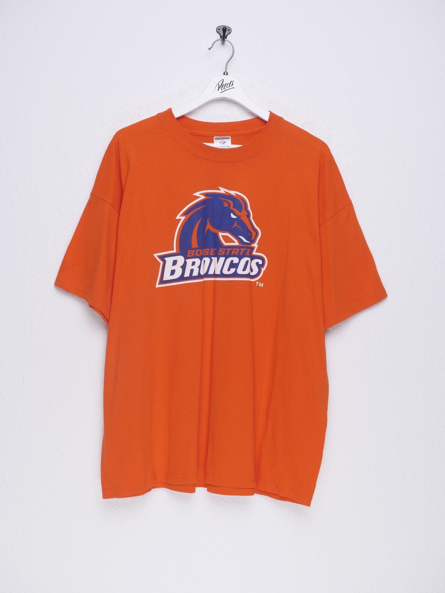printed boise state broncos orange Shirt - Peeces