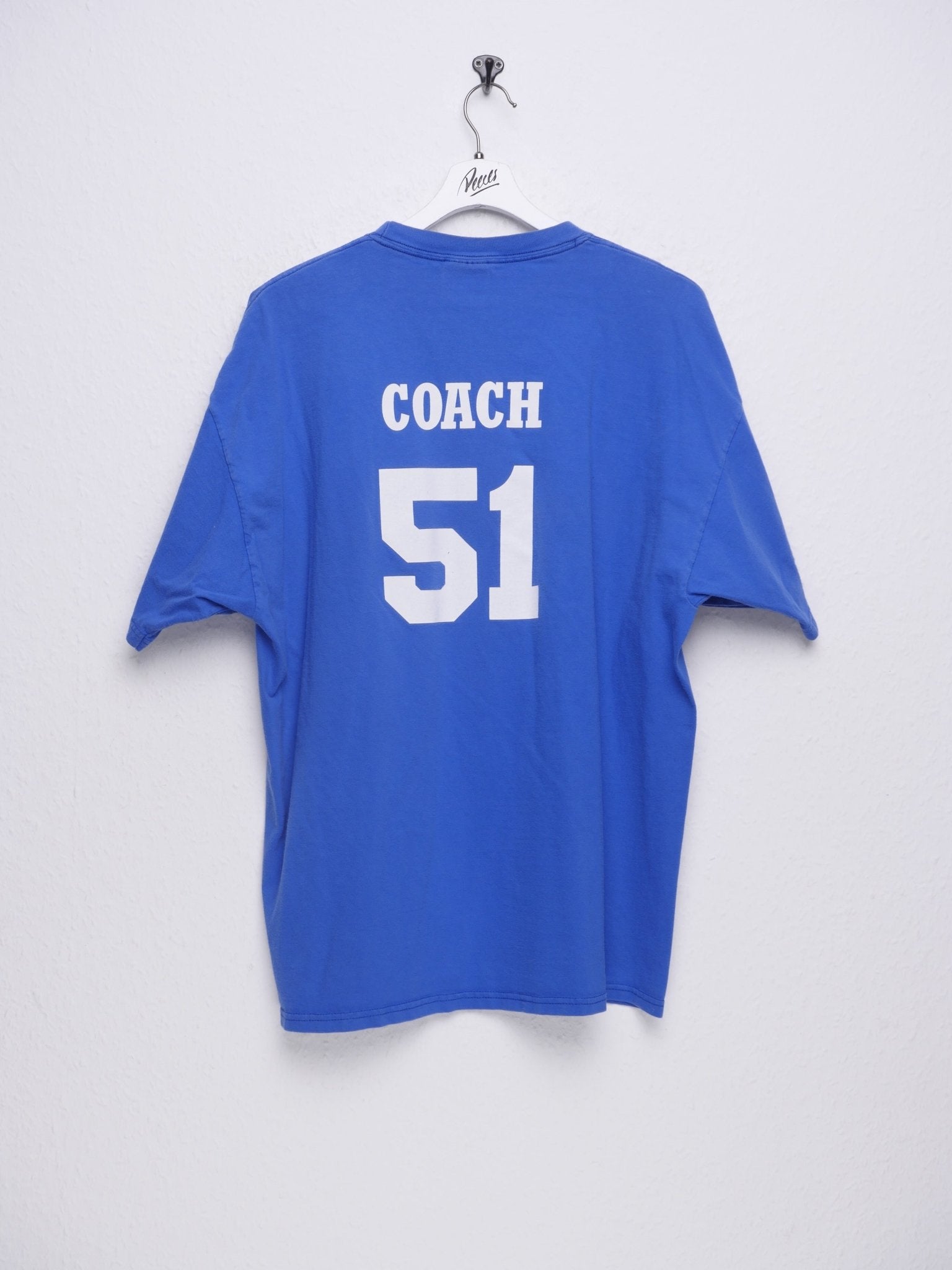printed Coach blue Shirt - Peeces