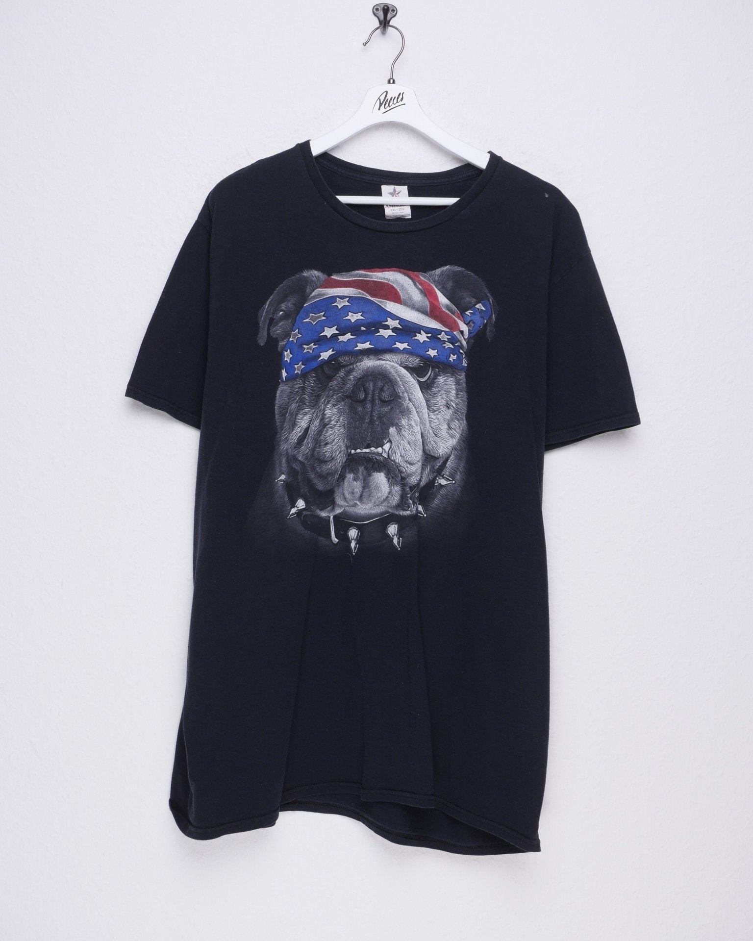 printed dog Graphic black Shirt - Peeces