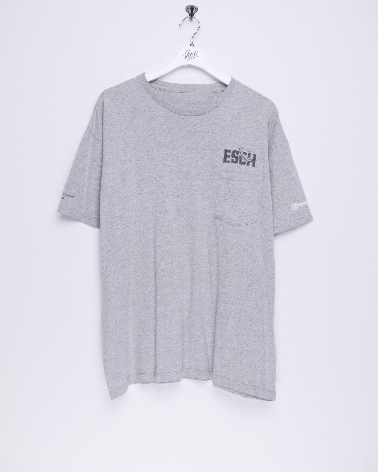 printed Esch grey Shirt - Peeces