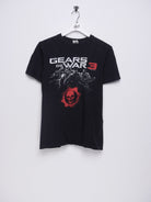 printed 'Gears of War' Graphic black Shirt - Peeces