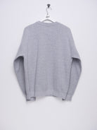 printed Logo basic grey Sweater - Peeces