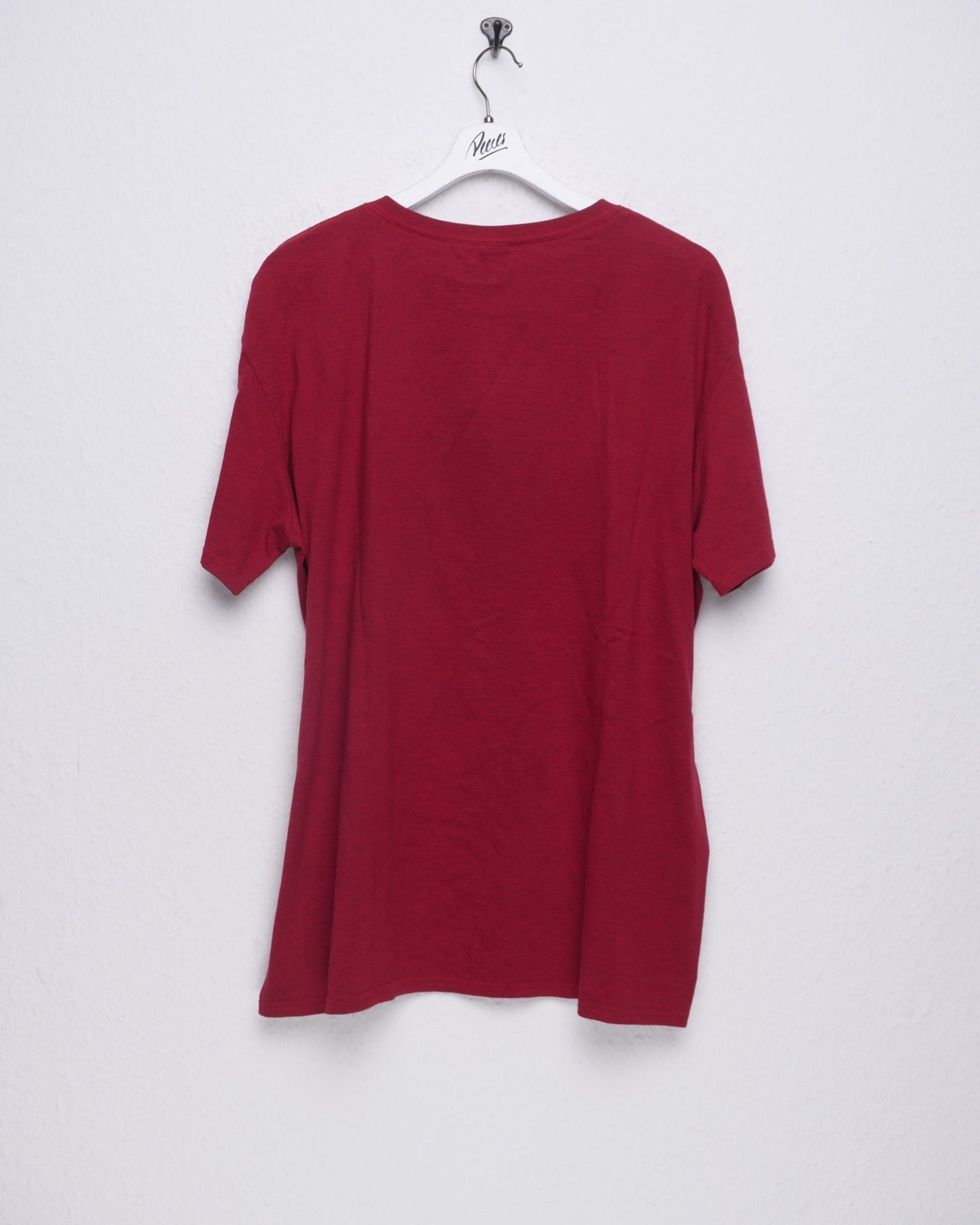 printed smoky hill red Shirt - Peeces