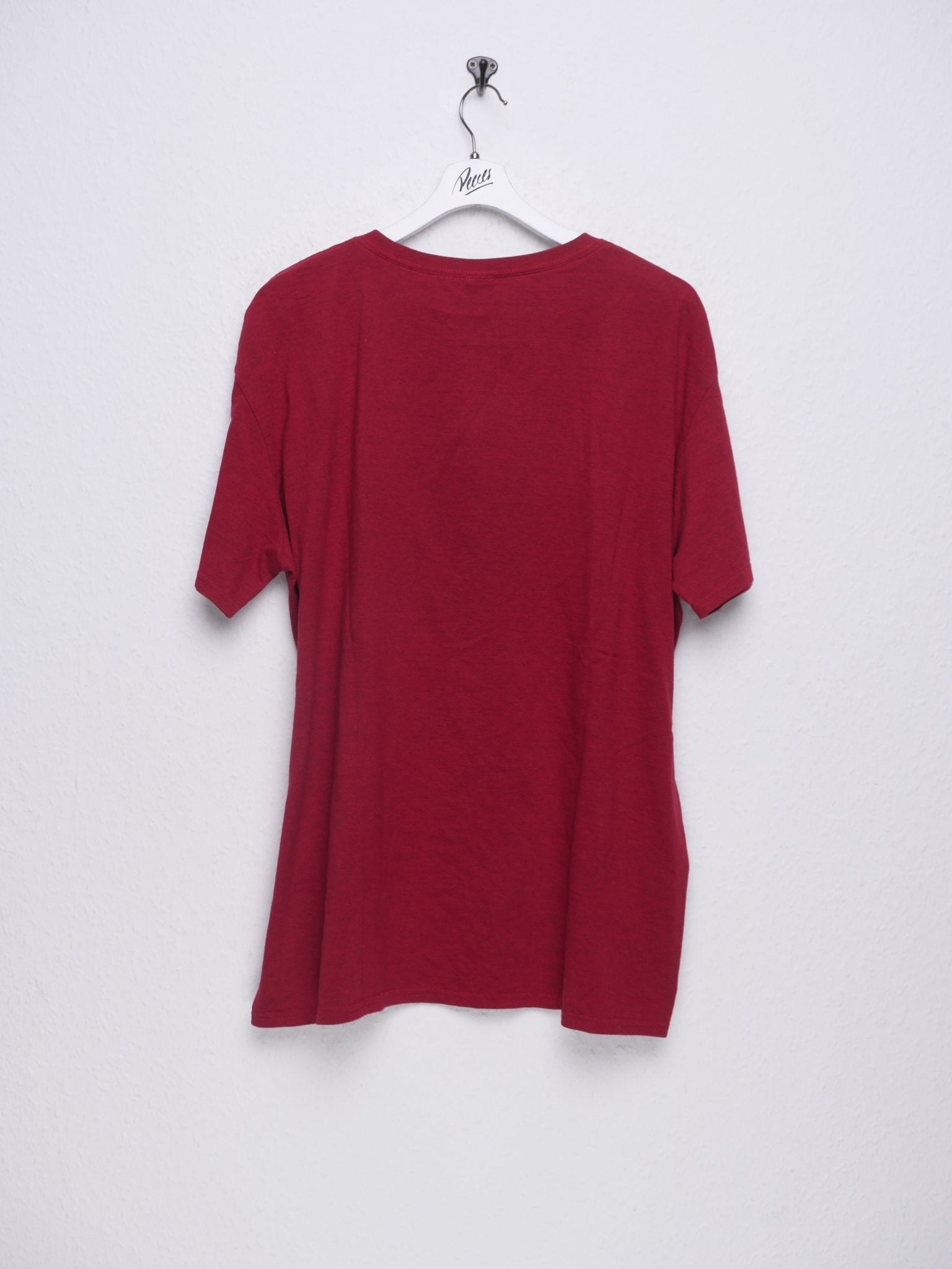 printed smoky hill red Shirt - Peeces