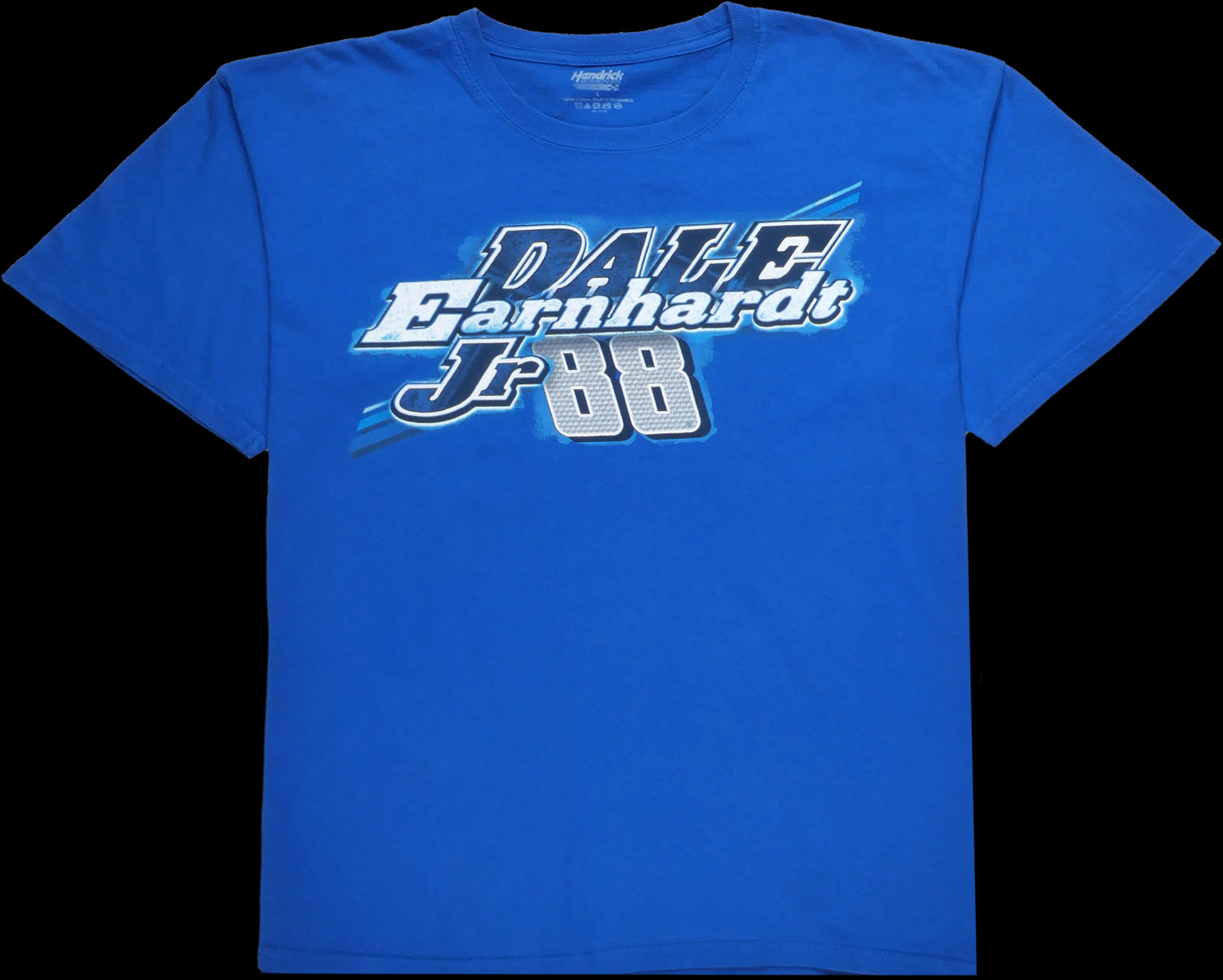 Grafik T-Shirt blau