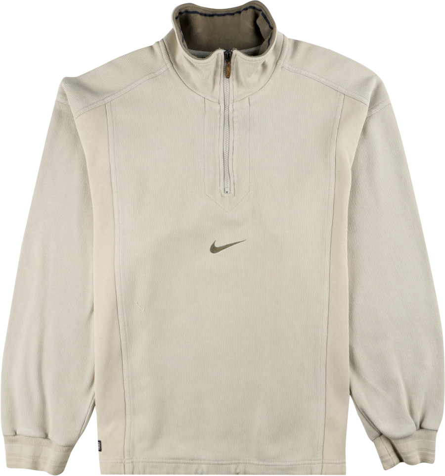 Nike Half Zip Pullover beige
