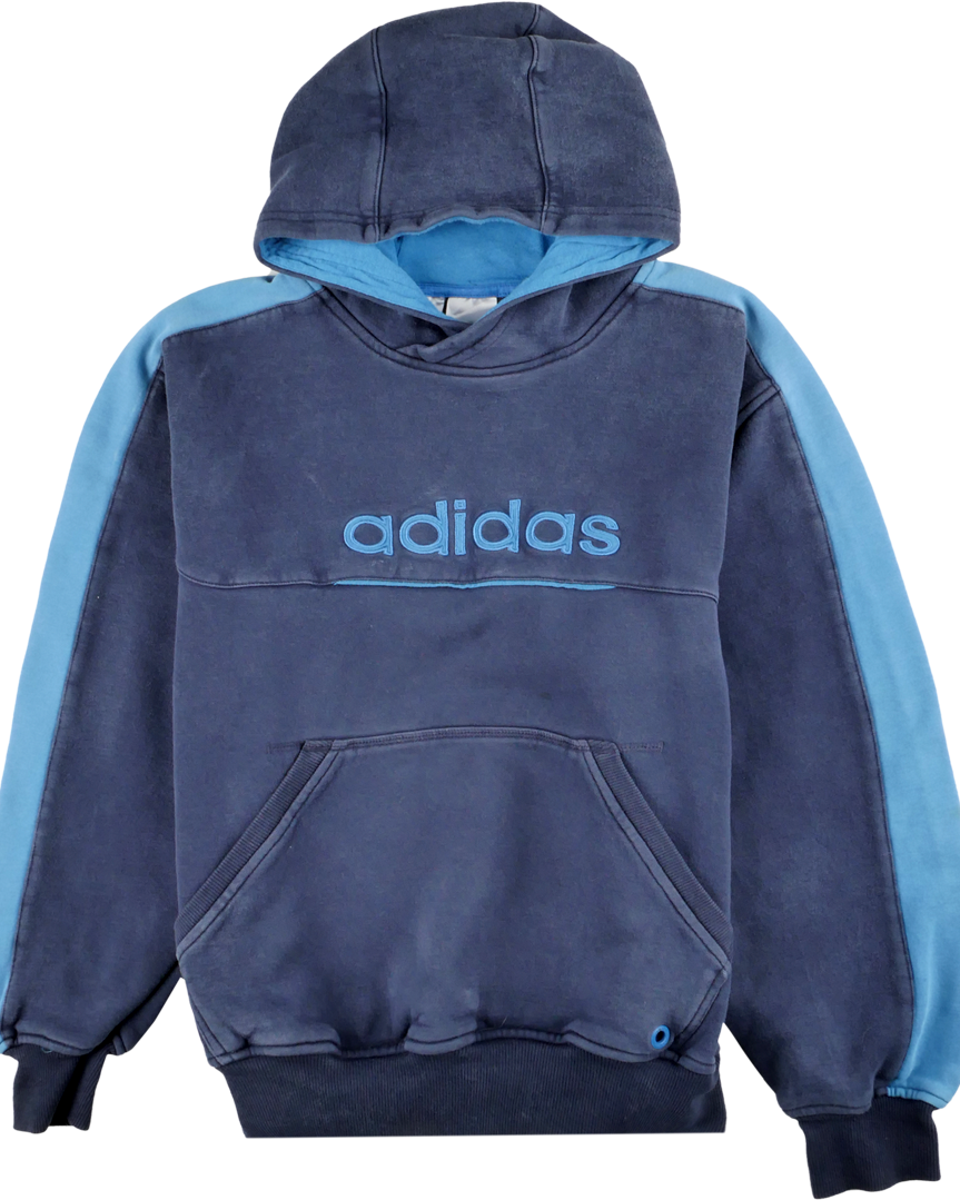 Adidas Kapuzen Pullover blau