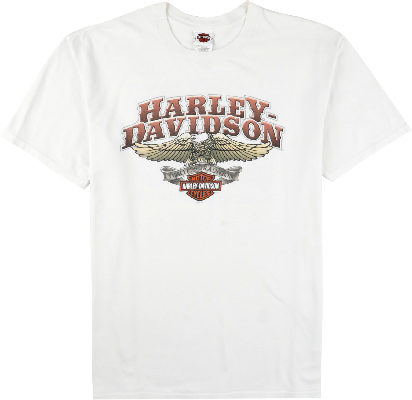 Harley Davidson Grafik T-Shirt weiß