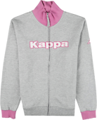 Kappa Zip Pullover grau