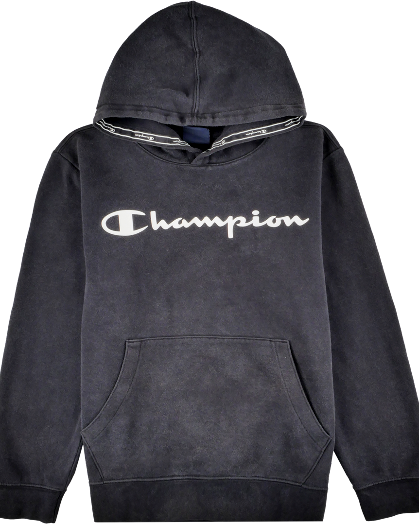 Champion Kapuzen Pullover schwarz