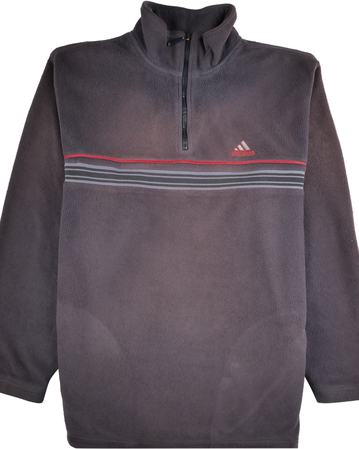Adidas Fleece Pullover grau