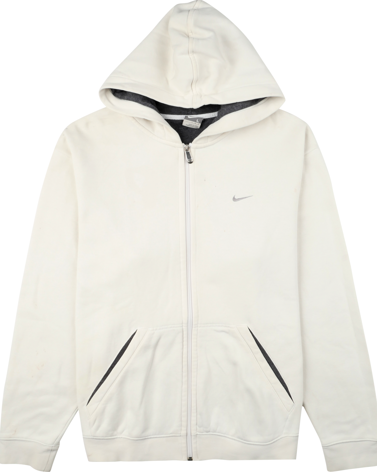Nike Kapuzen Pullover weiß