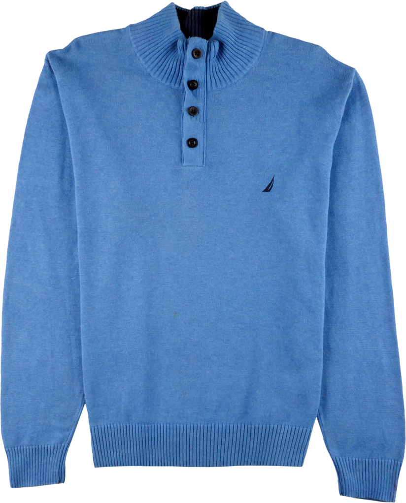 Nautica Half Zip Pullover blau